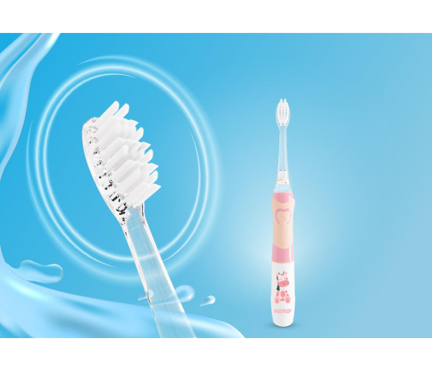 Neno Fratelli Pink - Elektryczna szczoteczka dla dzieci - 1163698 - zdjęcie 12